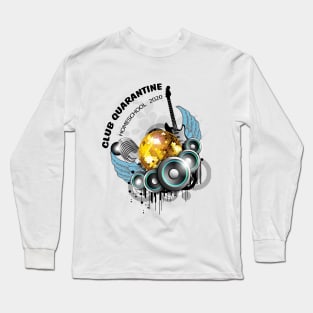 CLUB QUARANTINE HOME SCHOOL 2020 Long Sleeve T-Shirt